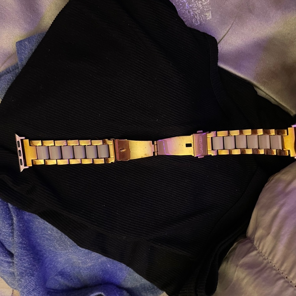 Rose Gold & Rosin iwatch band 34mm